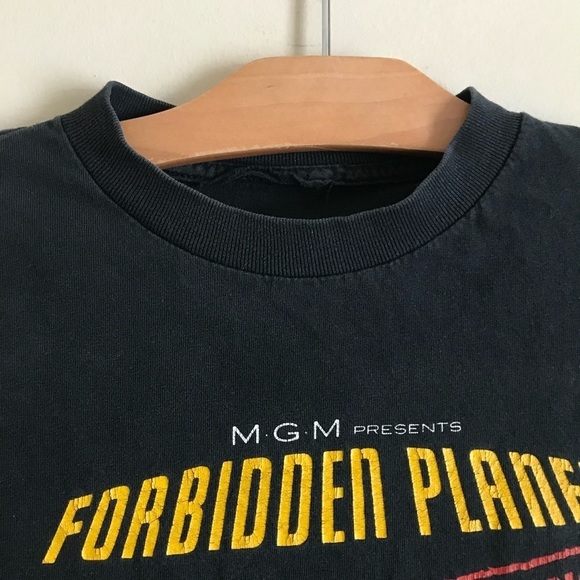 Rare Vintage Y2K MGM Forbidden Planet Movie Promo Tshirt 2005 Mens Unisex - Picture 3 of 7